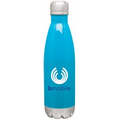 17 Oz. Neon Blue H2Go Force Bottle